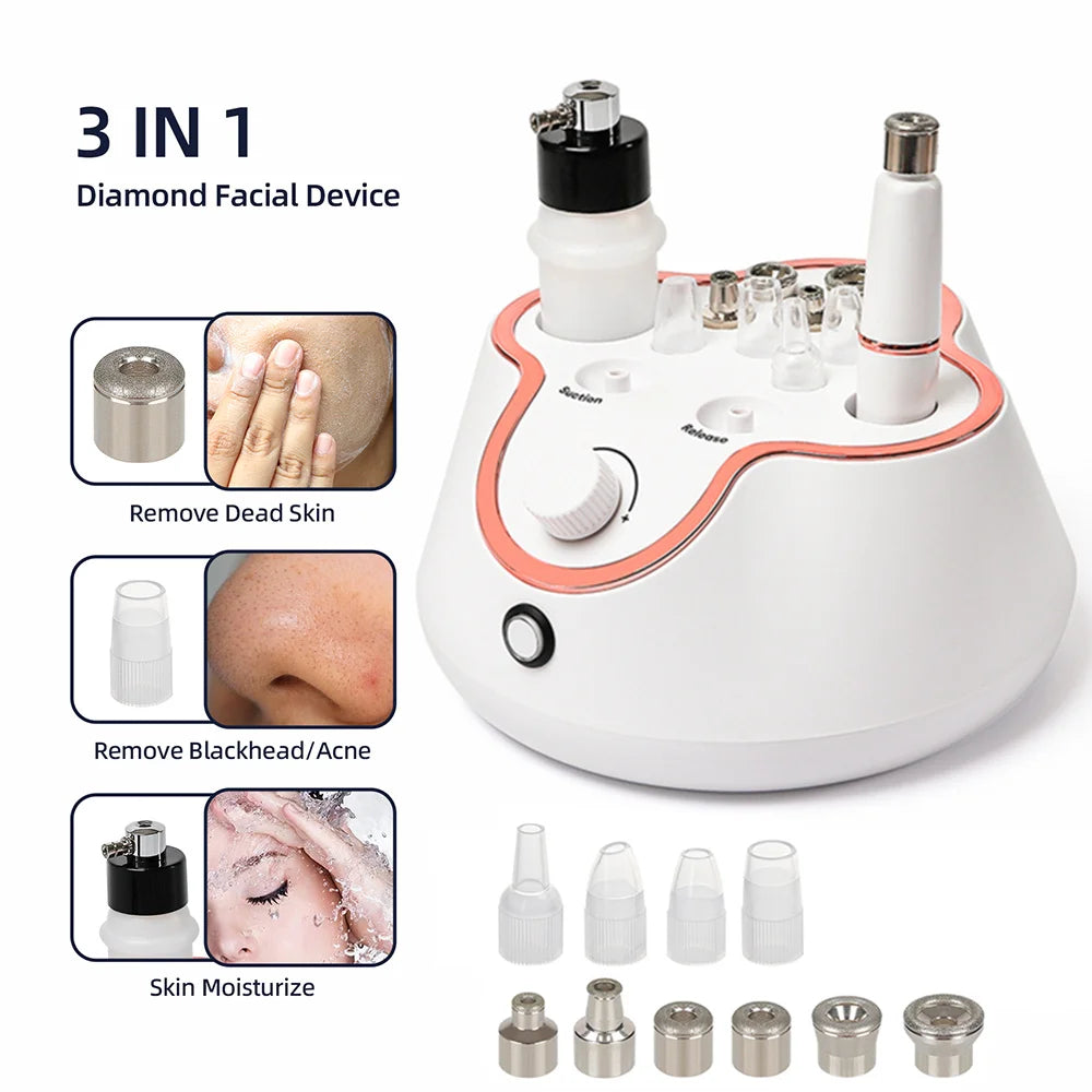 SkinAura™ 3-in-1 Diamond Facial Rejuvenation System